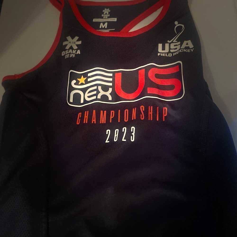 Source Unknown USA Field Hockey NEXUS Championship 2023 Navy Tank